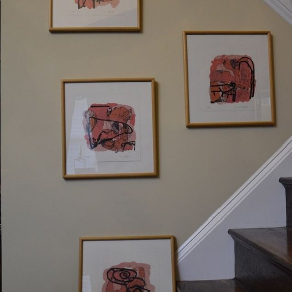 *ORIGINAL* 1989 Ciro Beltrán Painting Set of 4 - Picture 2 of 3